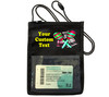 Cruise Card Holder - Custom with your text and colorful art work.  Choice of color.   Design  30