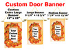 Cruise Ship Door Banner -  available in 3 sizes.      Thanksgiving 2