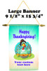 Cruise Ship Door Banner -  available in 3 sizes.      Thanksgiving 6