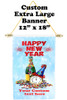 Cruise Ship Door Banner -  available in 3 sizes.      New Year 002