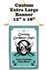 Cruise Ship Door Banner -  available in 3 sizes.    Custom with your text!  Pirate