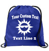 Cruise & Beach theme drawstring back pack - Custom with your text design 009