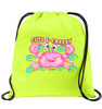 Cruise & Beach theme drawstring back pack - Available in 7 colors. Colorful decorations perfect for your little cruisers!