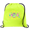 Cruise & Beach theme drawstring back pack - Available in 7 colors. Colorful decorations perfect for your little cruisers!  002