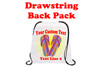 Cruising theme custom drawstring back pack -Custom design with your text!  003