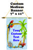 Cruise Ship Door Banner -  available in 3 sizes.    Custom with your text!  -tropical