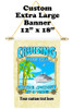 Cruise Ship Door Banner -  available in 3 sizes.    Custom with your text!  -cruising