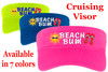 Cruise Visor - Full color art work with choice of 7 visor colors.  (s100