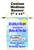 Cruise Ship Door Banner -  available in 3 sizes.    Custom with your names