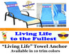 Towel Anchor - Keep your towel anchored to your chair! - "Living Life"