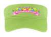 Cruise Visor - Full color art work with choice of 9 visor colors.  (subn01