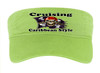 Cruise Visor - Full color art work with choice of 9 visor colors.  (subn02