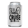 Cruise themed can sleeve.  Choice of color. - family
