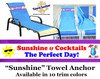 Custom Towel Anchor - Stock front design with custom name and artwork on back 5