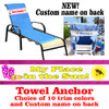 Custom Towel Anchor - Stock front design with custom name and artwork on back 10