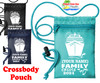 Crossbody Pouch with your family name!  Custom 001