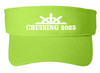 Cruise Visor - Cruising art work with choice of 9 visor colors.  Great to keep "Ship Hair" under control.  new 002