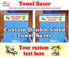 New Towel Saver - Custom towel band with personality to save your towels from blowing away. 2026-8