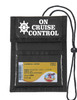 Cruise Card Holder Deluxe -Cruise Card Holder to keep your Key card handy and safe.  Pockets to hold money, schedules and more. - Choice of color  - Cruise Control