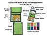 Cruise Card Holder to keep your Key card handy and safe.  Pockets to hold money, schedules and more. - Choice of color - Custom 1