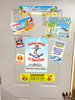 Medium Cruise Theme Magnet. Add to your door decorations with this custom magnet. Great for adding names, ports, etc...to your door!  5 1/2" x 10 1/2" Customizable!  Design 1