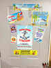 Medium Cruise Theme Magnet. Add to your door decorations with this custom magnet. Great for adding names, ports, etc...to your door!  5 1/2" x 10 1/2" Customizable!  Design 9