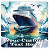 Cruise Ship Door Magnet - 11" x 11"  - Show off your cruising spirit and find your cabin easier!  Alaska