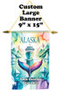 Custom Ship Door Banner -  available in 3 sizes.    Custom with your text!  Show off your cruising spirit and find your cabin easier with our custom door banners.