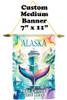 Custom Ship Door Banner -  available in 3 sizes.    Custom with your text!  Show off your cruising spirit and find your cabin easier with our custom door banners.