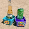 Sand-Beach Drink Holder - custom with your name/text.