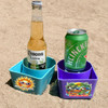 Sand-Beach Drink Holder - custom with your name/text.