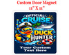 Cruise Ship Door Magnet - 11" x 11"  - Show off your cruising spirit and find your cabin easier!