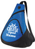 Cruise Sling Pack. Custom Large sling pack to carry all of your gear on the ship and in the ports.  Custom with your name.