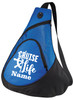Cruise Sling Pack. Custom Large sling pack to carry all of your gear on the ship and in the ports.  Custom with your name.