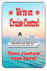 Cruise Ship Door Magnet - Extra large 11" x 17" - Cruise Control 1