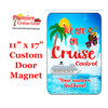 Cruise Ship Door Magnet - Extra large 11" x 17" - Cruise Control 7