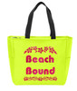 Beach Bound Canvas Tote Bag