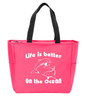 Life is Better  Canvas Tote Bag