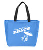 To The Beach Canvas Tote Bag