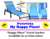 Custom Towel Anchor - Happy Place