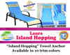 Custom Towel Anchor - Island Hopping