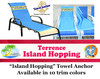 Custom Towel Anchor - Island Hopping