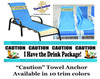Towel Anchor - "Caution 2