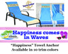 Towel Anchor - Happiness