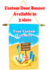 Cruise Ship Door Banner -  available in 3 sizes.      Island