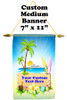 Cruise Ship Door Banner -  available in 3 sizes.     Sign