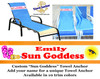 Custom Towel Anchor - Sun Goddess 2