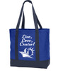 Poly Canvas Tote Bag -live, love, cruise