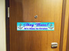 Cruise cabin door sash - 002