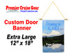 Cruise Ship Door Banner - Extra-Large Banner  (alaska 3